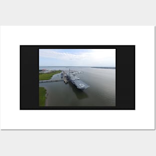 USS Yorktown CV-10 Posters and Art